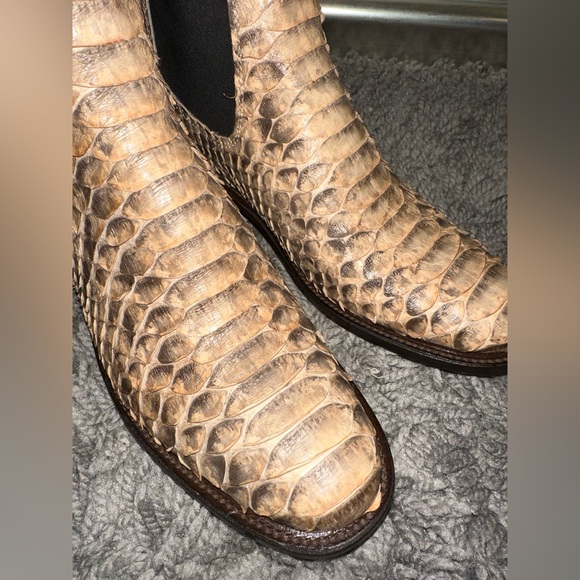 Genuine Python Chelsea Boots - Picture 4 of 9